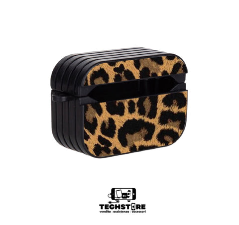 Cover AirPods stile leopardato