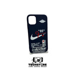 Cover brand Nike blu per iPhone