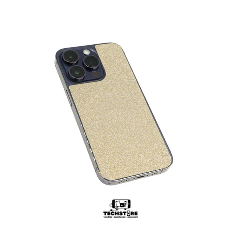 Pellicola Back Skin Glitter Oro