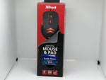 Mouse più tappetino gaming trust