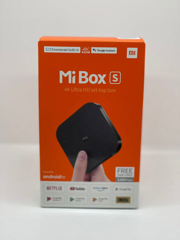 TV Box Android Xiaomi Mi Box S 4K Black