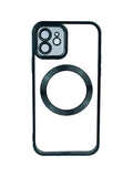 Cover magsafe platino iPhone 12