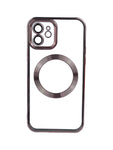 Cover magsafe platino iPhone 12