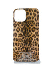 Cover iPhone 12 pro max stile leopardata