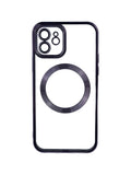 Cover magsafe platino iPhone 12